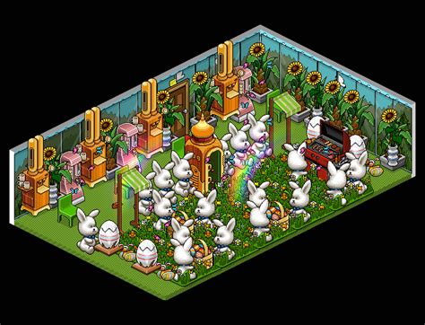 Habbo On Twitter Rt Habbo Bunnies Eggs Credit Chl R N Di X D