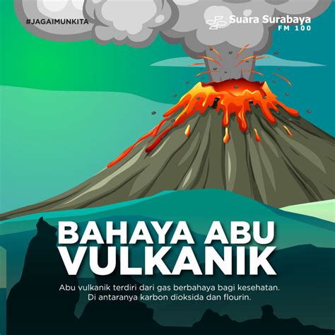 Bahaya Abu Vulkanik