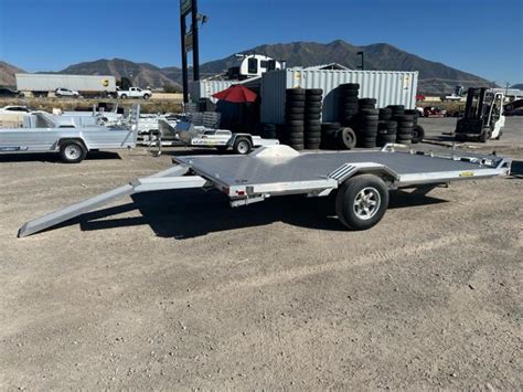 Aluma Wb H X Wide Body Aluminum Utility Trailer Wasatch Trailer