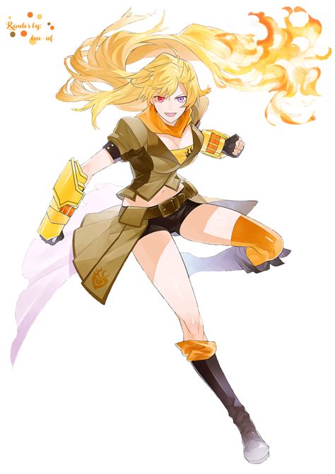 Yang Xiao Long Render By Bae Af On Deviantart