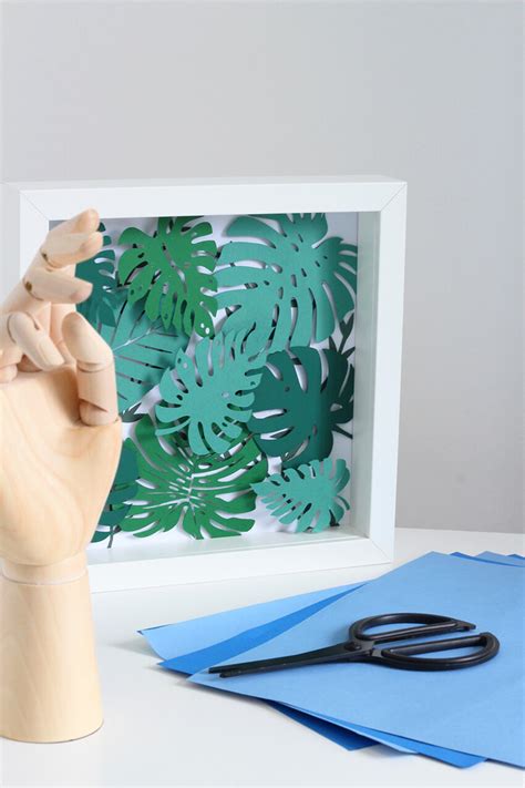 Easy Tropical Wall Art Diy Paper Crafts The Crafty Gentleman Blog