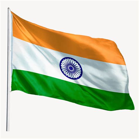 Waving India Flag National Symbol Free Photo Rawpixel