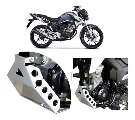 Protetor Carter Honda Cg Motor Peiteira Cg Ferro Frete Gr Tis