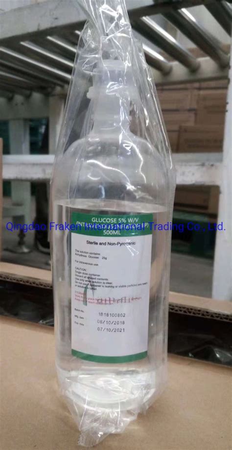 Gmp Certificated Detrose Injection Glucose Injection China Glucose