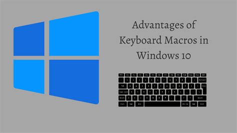 Keyboard Macros Windows 10 How To Create Keyboard Macros In Windows 10