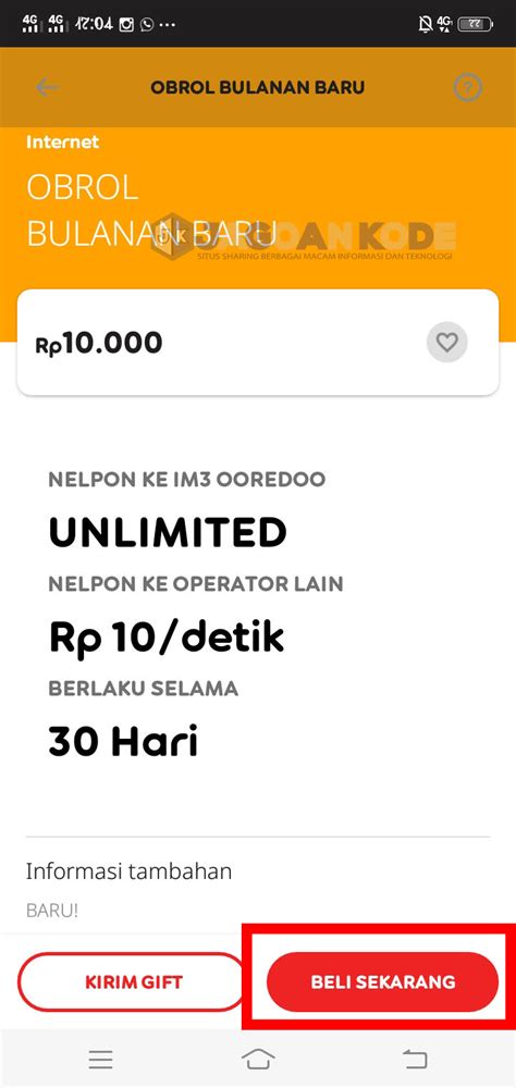 Cara Daftar Aktivasi Paket Obrol Bulanan Unlimited Ribu Indosat