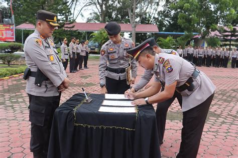 Sosok Dan Pengnalan Kasat Reskrim Akp Rahmat Ariwibowo Di Lantik Polres