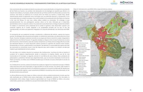 Plan De Desarrollo Municipal Y Ordenamiento Territorial Antigua