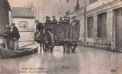 Crue De La Seine Rue F Licien David Paris E Cartorum