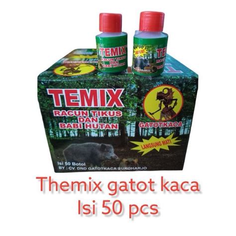 Jual TEMIX GATOTKACA Racun Tikus Dan Babi Hutan Celeng Sangat Ampuh 1