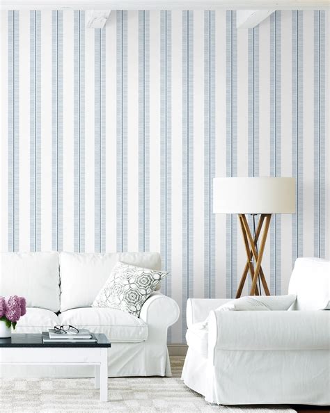 Striped Peel and Stick Wallpaper | Peel and Stick | Self Adhesive