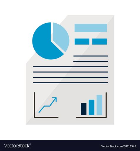 Infographic pie chart Royalty Free Vector Image