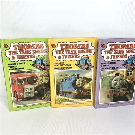 Thomas The Tank Engine And Friends Vintage Ladybird Books Lot Of 3 Eur 4 89 Picclick De