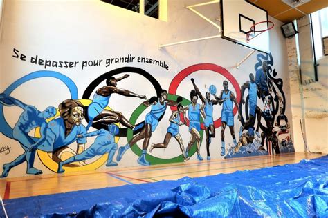 Verdun Le Coll Ge Buvignier Passe Lheure Olympique Avec La Fresque