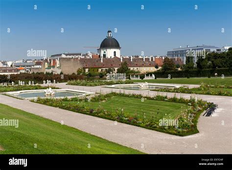 Belvedere palace gardens hi-res stock photography and images - Alamy