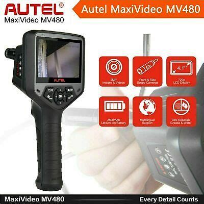 EBay Autel Maxivideo Mv480 1080p Inspektion Dual Kamera HD Industrie