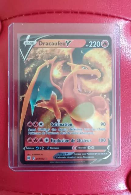 CARTE POKEMON DRACAUFEU V 017 172 Stars Etincelantes FR EUR 10 90