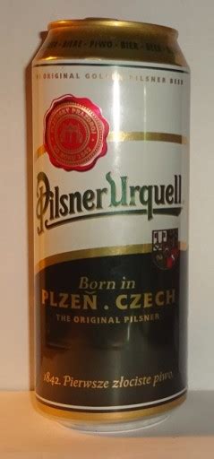 Puszka Po Piwie Browar Piwo Pilsner Urquell Pozna Cena Opinie