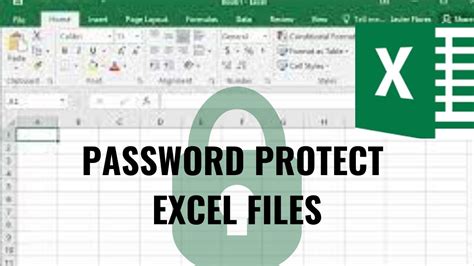 How To Password Protect Excel Files Lock Excel Sheet Youtube