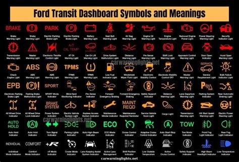 Ford Transit Dashboard Symbols Val Libbie