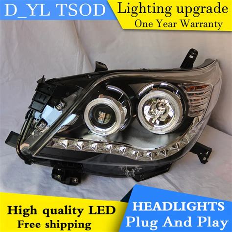 Free Shopping Car Styling Head Lamp For Toyota Prado Fj