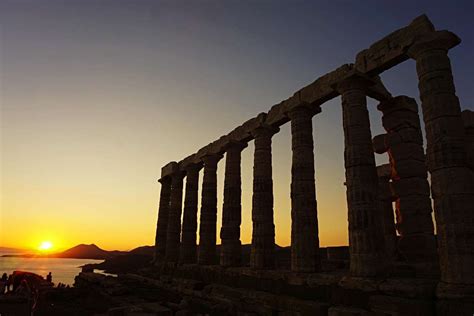 El templo de Poseidón en Cabo Sounion Grecia Vacacionesporeuropa