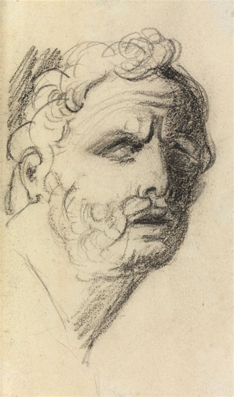 Study Of A Seated Male Nude By Benjamin Robert Haydon Artvee