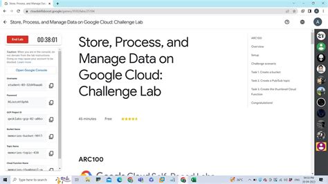 Store Process And Manage Data On Google Cloud Challenge Lab Arcade