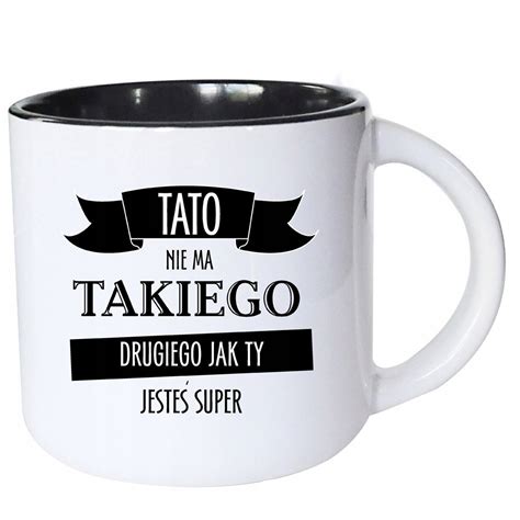 Kubek Ceramiczny Sowia Aleja Tato Nie Ma Takiego Drugiego Jak Ty