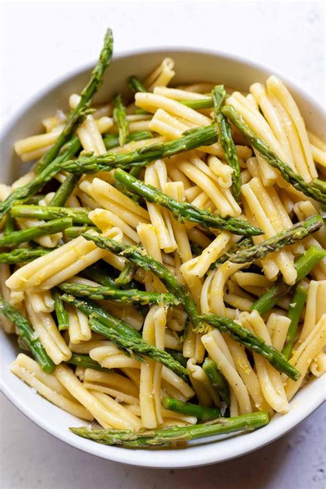 LEMON ASPARAGUS PASTA SALAD!!! + WonkyWonderful