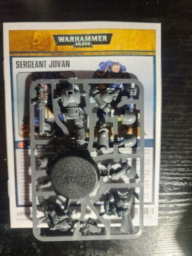 Warhammer 40k Sergeant Jovan Primaris Space Marines Anniversary