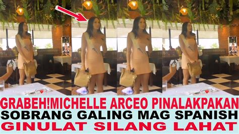 SHOCKING MICHELLE ARCEO GULAT LAHAT GALING MAG SPANISH REINA