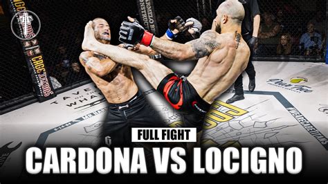 Phil Locigno Vs Xavier Cardona Cage Titans Youtube