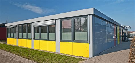 Container Klassenzimmer Realschule Weinstadt