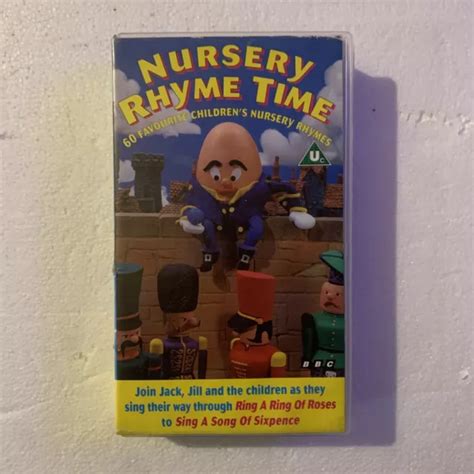 Bbc Nursery Rhyme Time 60 Favourite Childrens Nursery Rhymes Vhs