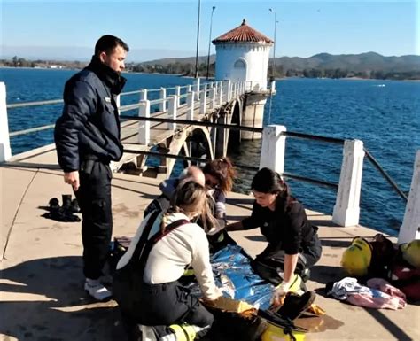 Un hombre de 74 años cayó al dique de Embalse y fue rescatado