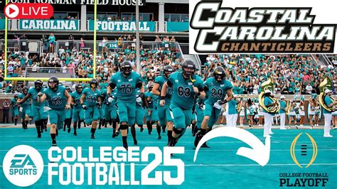 College Football 25 Coastal Carolina Dynasty Rebuild Acc Powerhouse