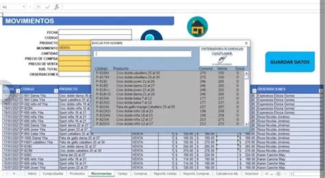 Control De Inventarios En Excel en venta en Cuautla Morelos por sólo