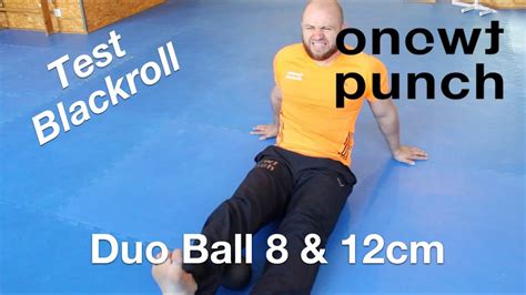 Blackroll Duo Ball Übungen von 8cm und 12cm Auch für Kampfsportler