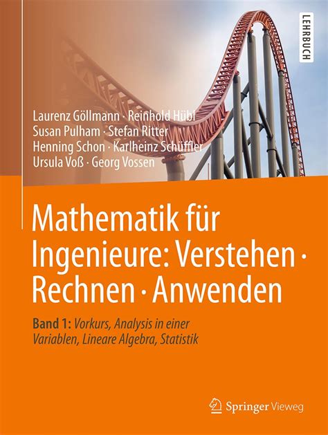 Amazon Mathematik Fuer Ingenieure Verstehen Rechnen Anwenden