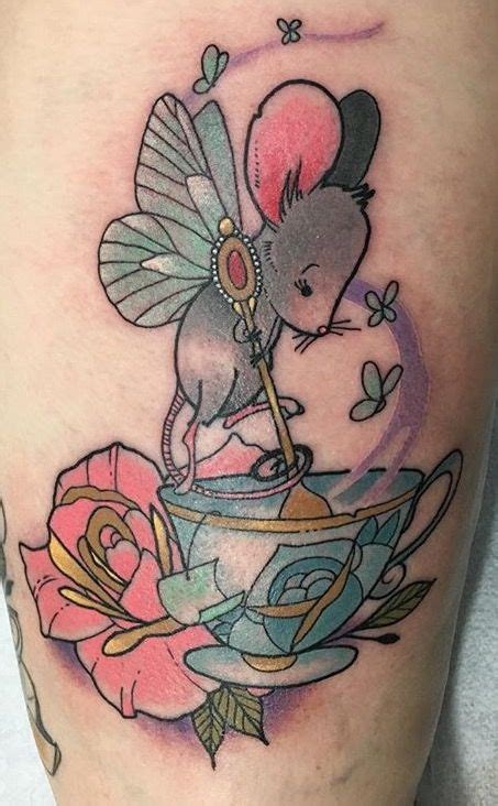 Teacup Mouse Art And Tattoo By Sean Addy At The Shop In Port Jervis Ny