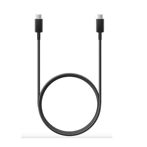 Câble Chargeur Samsung Usb C Vers Usb C 5 A 1 M Noir Spacenet