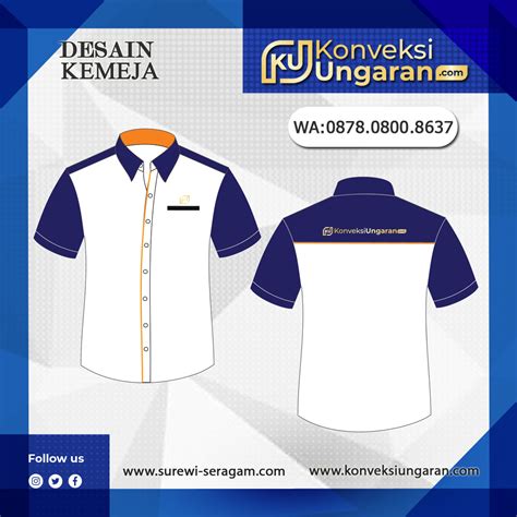 Katalog Desain Seragam Kerja Keren Terbaru Dan Kekinian Baju