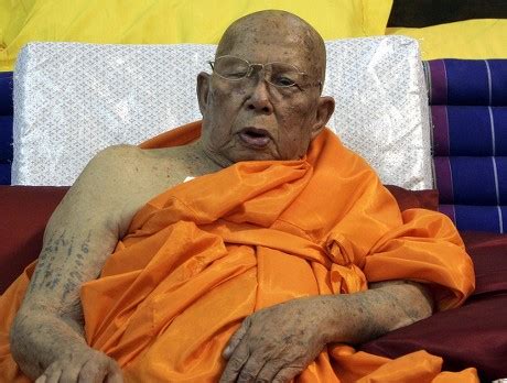 Thai Buddhist Monk Luang Phu Supha Editorial Stock Photo Stock Image