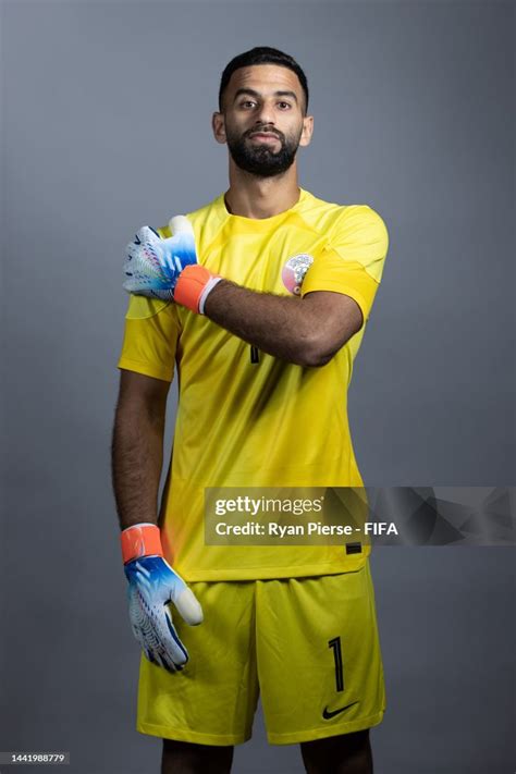 Saad Alsheeb Of Qatar Poses During The Official Fifa World Cup Qatar