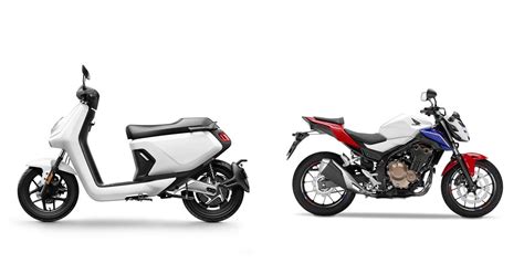 Motorrad Vergleich NIU MQi GT EVO 2022 Vs Honda CB500F 2018