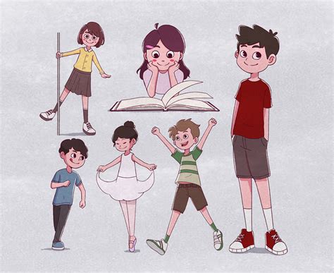 ArtStation - Kids Character Design