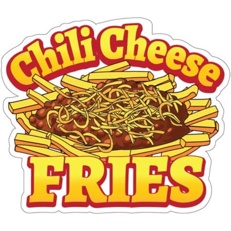 Signmission 12 In Decal Concession Stand Food Truck Sticker Chili