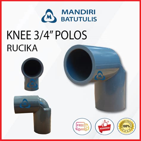 Elbow L RUCIKA AW 3 4 Inch Pvc Keni Knee Knie Kenie Belokan Pipa