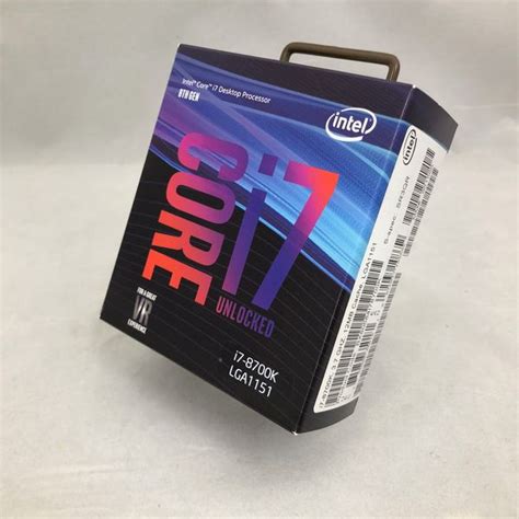 Intel 〔中古〕インテル® Core™ I7 8700k プロセッサー Box（中古保証1ヶ月間） パソコン工房【公式通販】